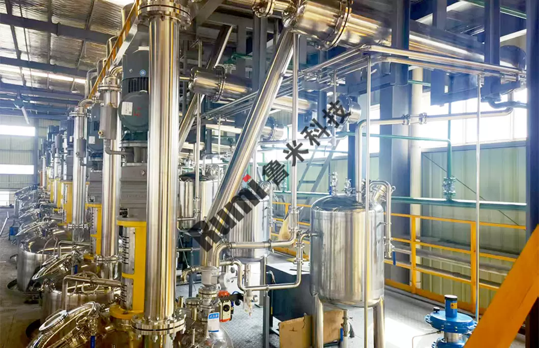 Equipamento completo para linha de produ&ccedil;&atilde;o de resina