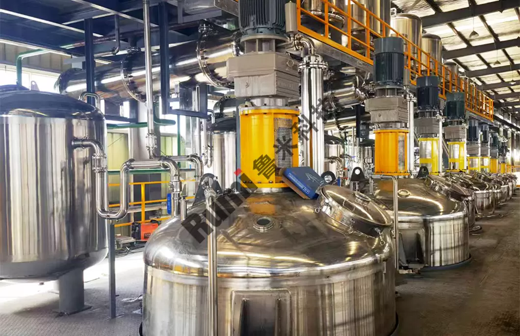 Equipamento completo para linha de produ&ccedil;&atilde;o de resina
