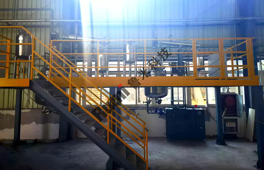 Equipamento completo para linha de produ&ccedil;&atilde;o de resina