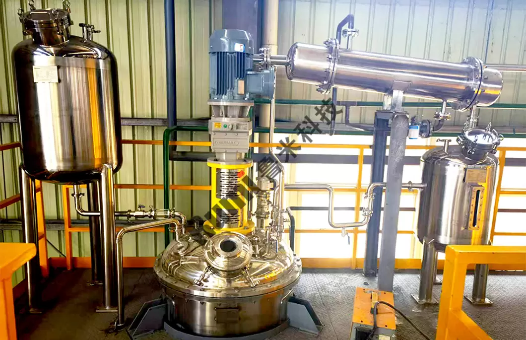 Equipamento completo para linha de produ&ccedil;&atilde;o de resina