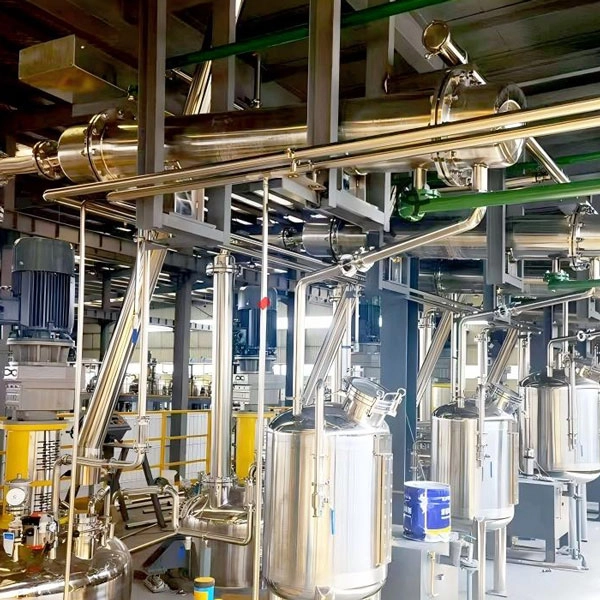 Equipamento completo para linha de produ&ccedil;&atilde;o de resina