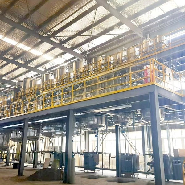 Equipamento completo para linha de produ&ccedil;&atilde;o de resina
