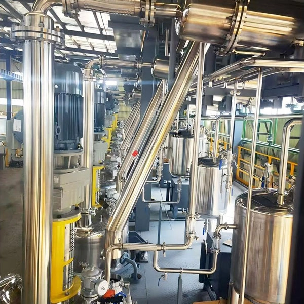 Equipamento completo para linha de produ&ccedil;&atilde;o de resina